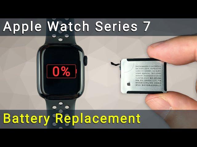 Apple Watch Series 7 Battery Replacement Guide