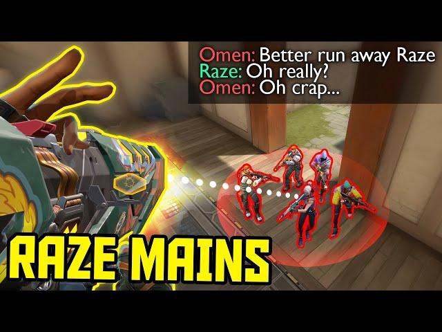 When RAZE PLAYERS Make AGGRESSIVE Plays...