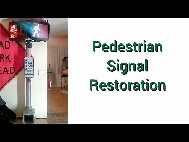 Pedestrian signal restoration.