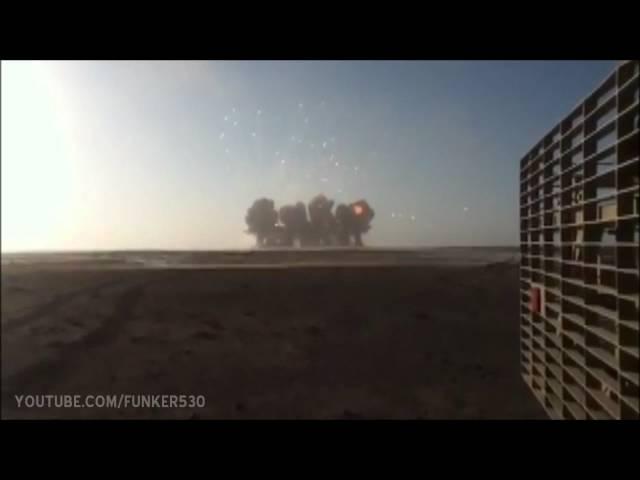 Massive Explosion Shockwave Hits Camera