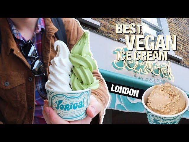 BEST VEGAN ice cream in LONDON - Yorica - VEGAN DESSERTS