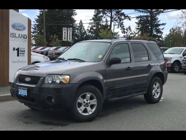 2005 Ford Escape XLT W/ Heated Seats, Leather, Trailer Hitch Review | Island Ford