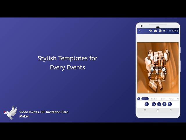 Video Invites, GIF Invitation Card Maker