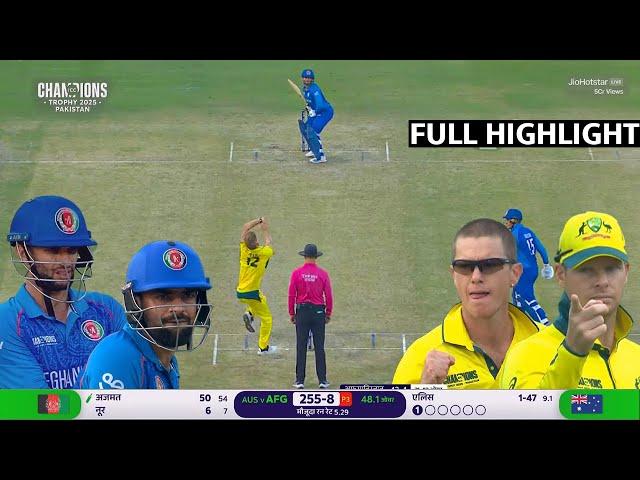 Afghanistan vs Australia Match Full Highlights 2025,Champions Trophy 2025,AFG VS AUS Full Highlights