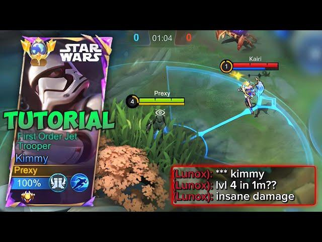 TOP GLOBAL KIMMY 1min - level4 ROTATION TUTORIAL 2024