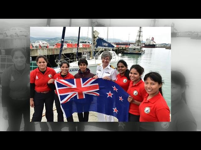 INSV Tarini : Indian Navy Sailing Yacht with an All-Women Crew