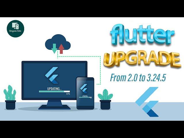 How to migrate or upgrade your old flutter project to latest version  in 2024 | Computer Code.