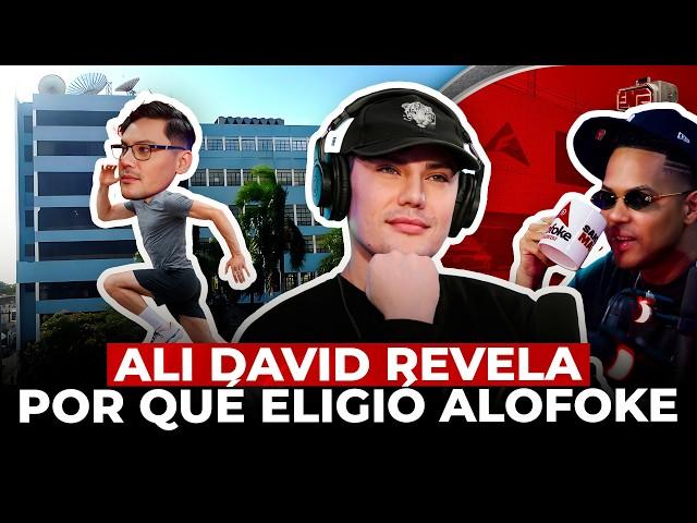 ¡PRIMICIA! ALI DAVID REVELA POR QUÉ ELIGIÓ A ALOFOKE Y SALIÓ JUYENDO DE TELEMICRO