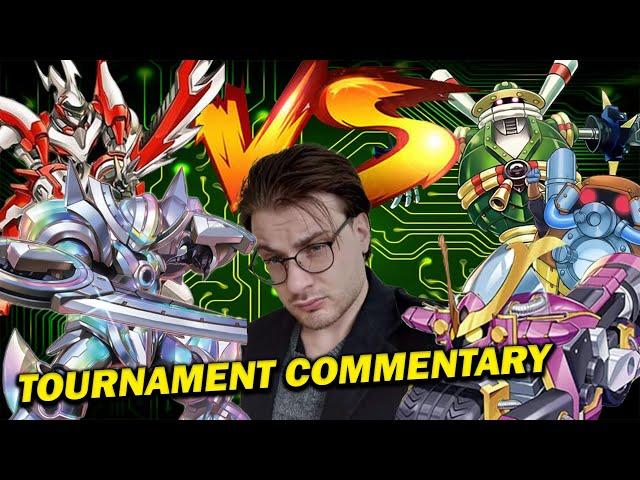 Yu-Gi-Oh! 10 Cases Tournament | Mathmech Vs Superheavy Samurai | Commentary ft. @TheDBGrinder