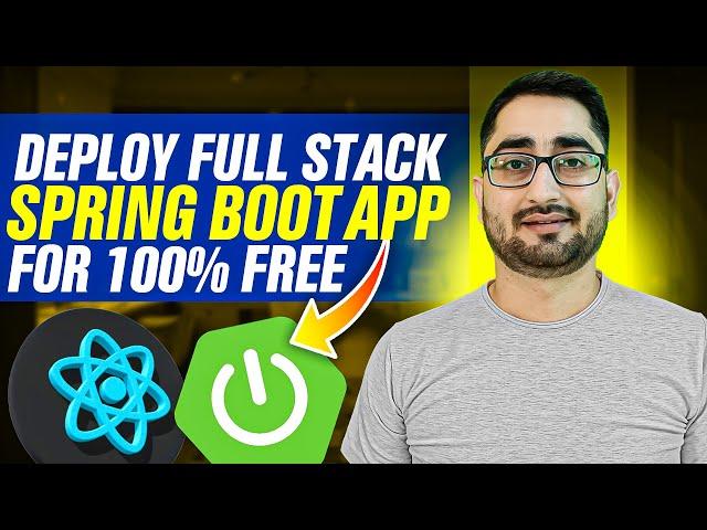 Deploy a Full Stack Spring Boot & React App with Database for FREE | Step-by-Step Guide