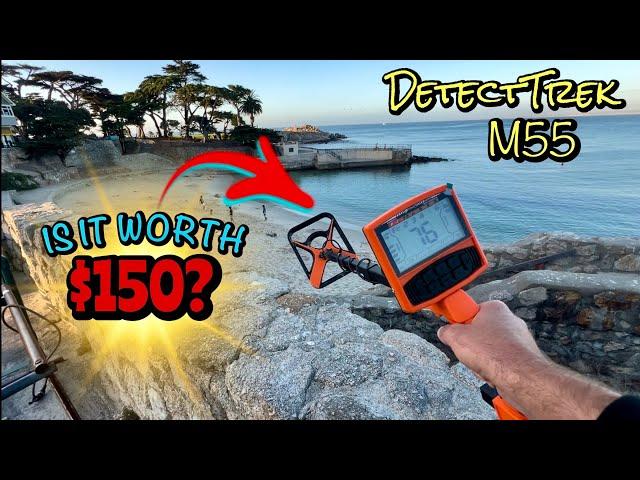 TEST & REVIEW! • DetectTrek M55 Rechargeable Metal Detector!