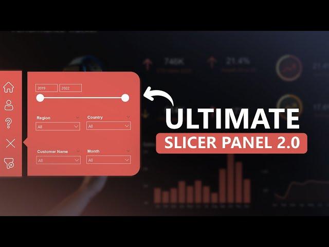 Build a Ultimate Slicer Panel 2.0 for Power BI Dashboard | The Developer