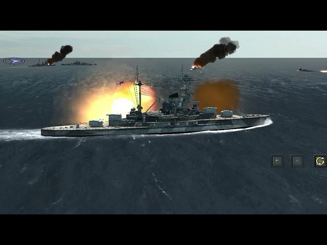 Atlantic fleet: close encounter ship battle