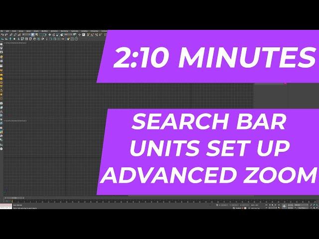 Change Measurement Units, Search Bar, Advanced Zoom