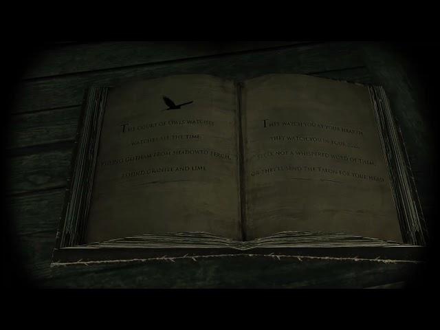 Court of Owls Easter Egg in Batman Arkham Origins