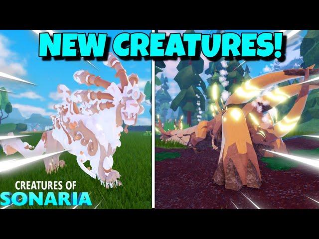 NEW CREATURES are EPIC! Easter Event FINALE! | Creatures of Sonaria