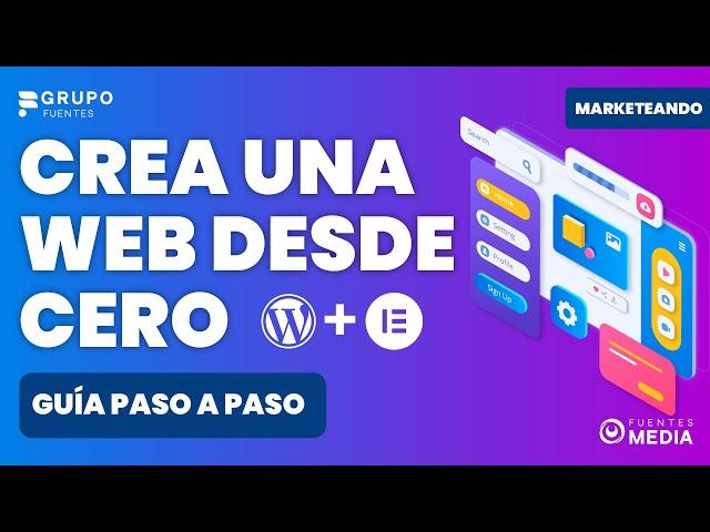 Crea una pagina web en WordPress desde cero