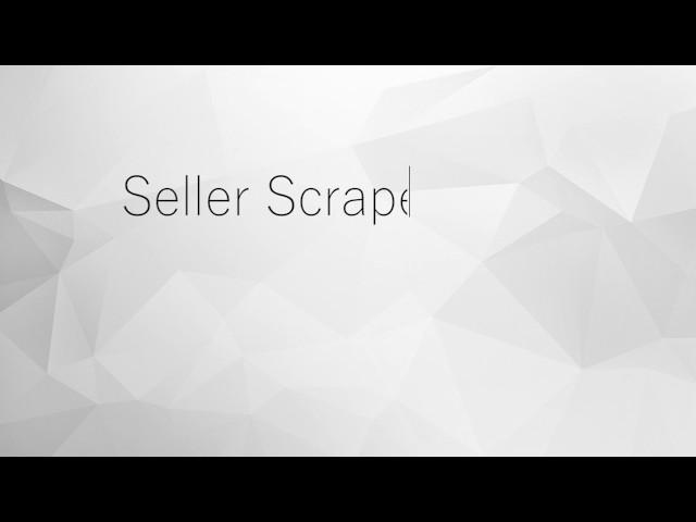 Amz-Scraper Seller Scraper Tutorial