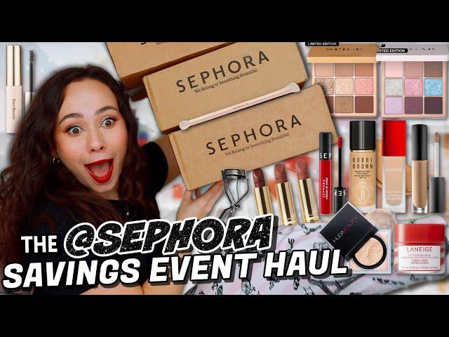 THE SEPHORA SAVINGS EVENT HAUL! MY MOST REPURCHASED MAKEUP EVER!