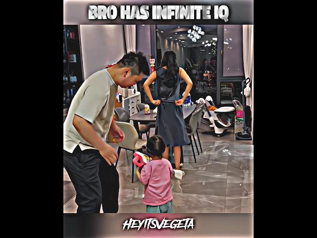 Bro has infinite iq... #trollface #edit #troll