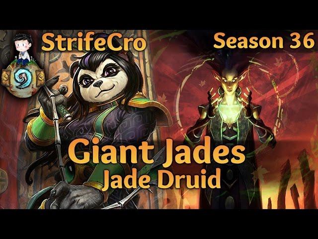 Hearthstone Jade Druid: Giant Jades