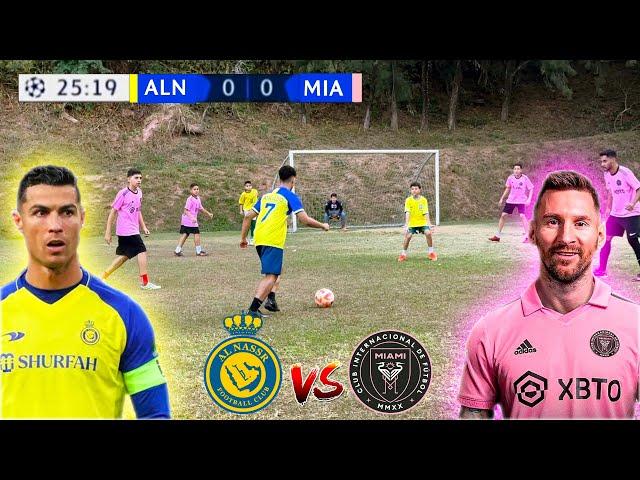 AL NASSR x INTER MIAMI THE NEW RIVALRY OF CR7 x MESSI! ‹ Rikinho ›