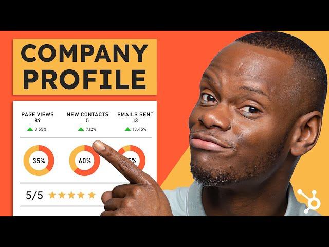 How To Create the ULTIMATE Company Profile for Your Small Business (FREE TEMPLATE)