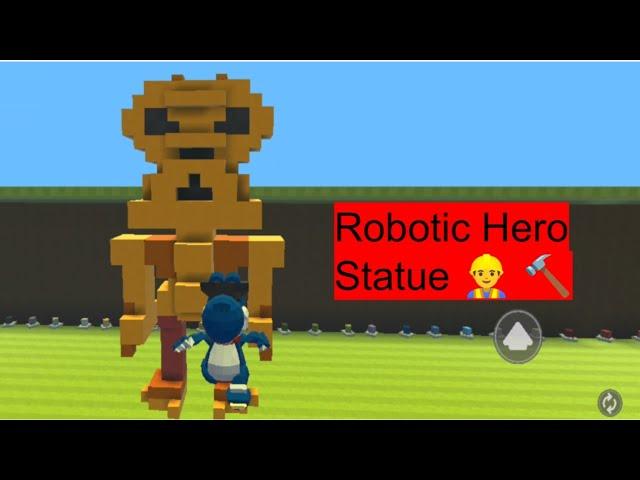 Kogama Building, Robotic Hero Statue ‍️