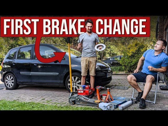 Non-Car Guy Changes Brakes For The First Time