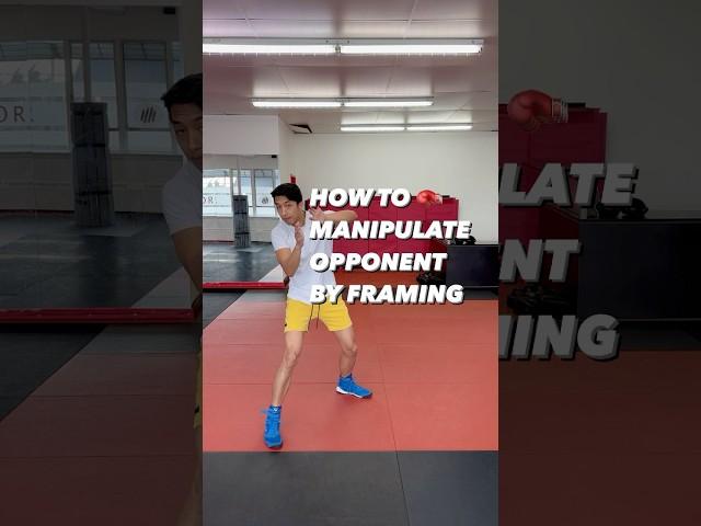 How to Manipulate Your Opponent by Framing | #boxing  #boxingtraining