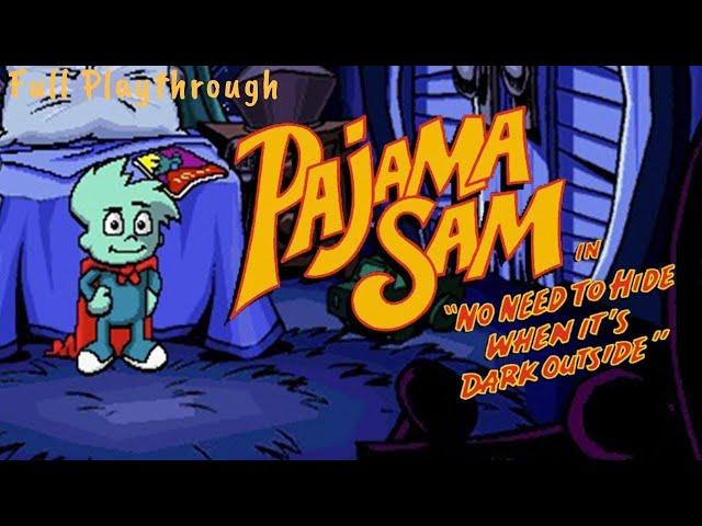 Pajama Sam No Need To Hide When Its Dark Outside Full Play Through