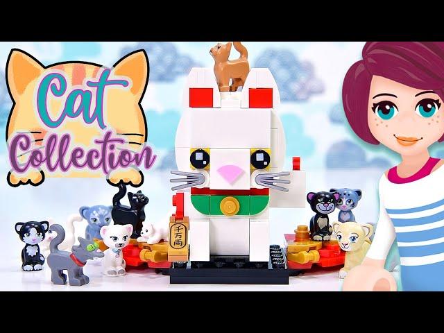 Adding to my lego cat collection - Lucky Cat build & review