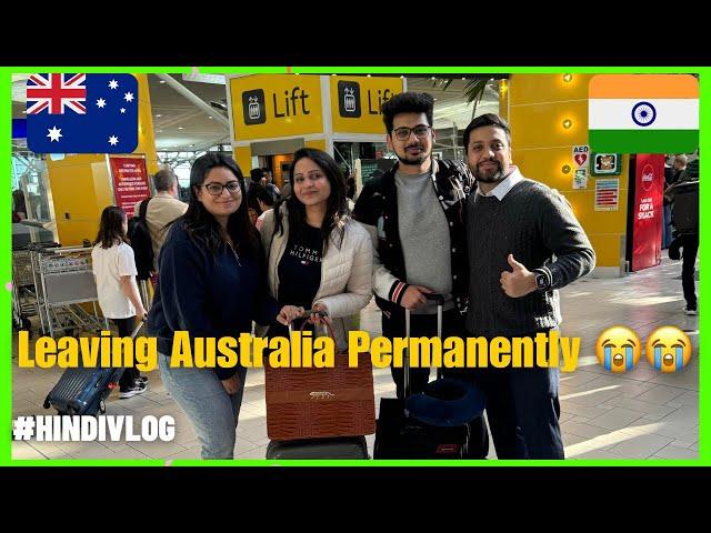 AUSTRALIA SE PERMANENTLY JAA RAHE HAI  