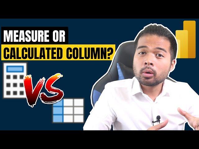 HOW and WHEN to use Measures and Calculated Columns // Beginners Guide to Power BI in 2021