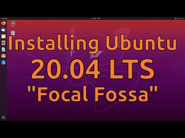 Installing Ubuntu 20.04 LTS