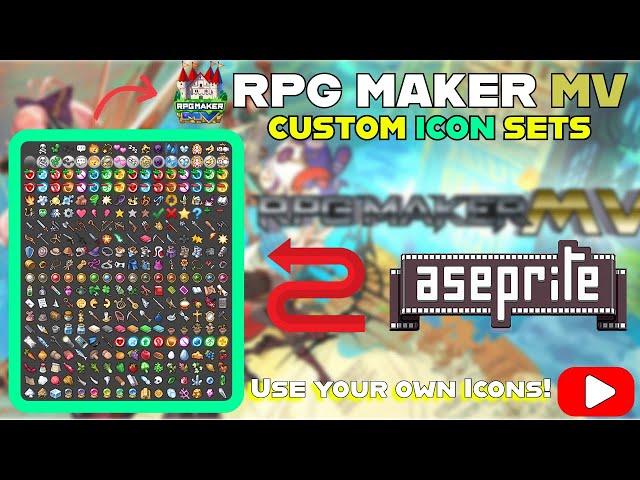 Import Custom Icon Set | RPG Maker MV