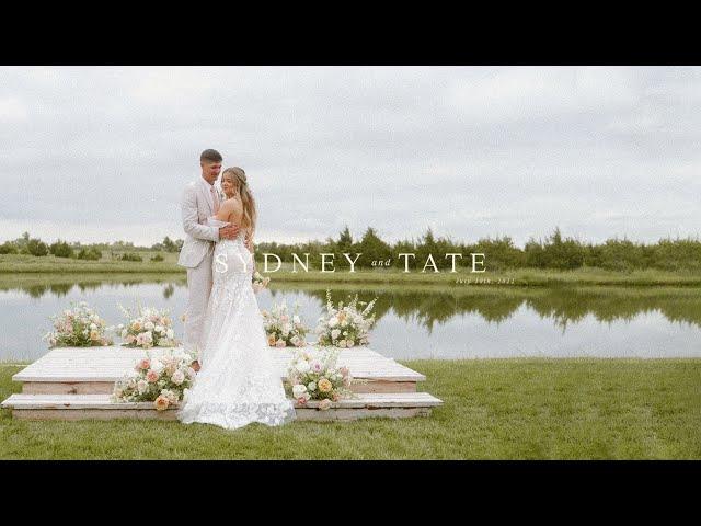 "Today is a beautiful day..." | Sydney + Tate | The White Barn - Kansas Wedding Videographer