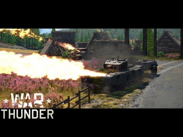 War Thunder. Churchill - Мать Драконов