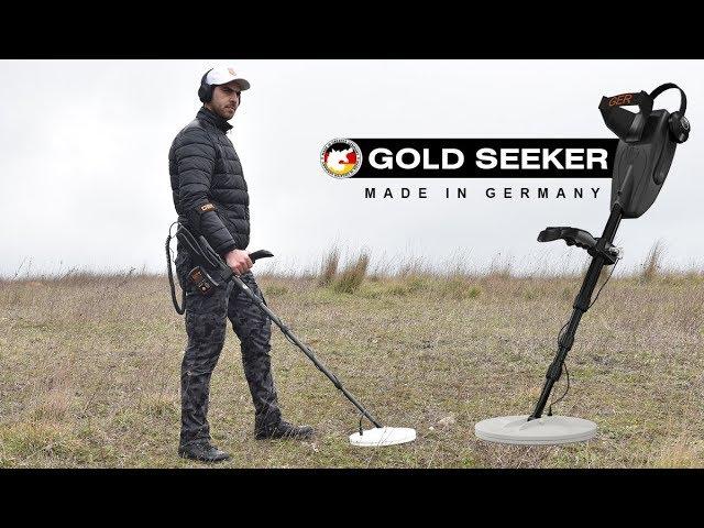 best metal detector for gold and coins detection -Gold seeker device works by pulse induction system