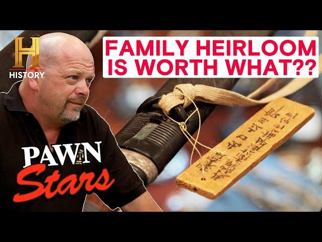 Pawn Stars: Top 4 PRICELESS Family Heirlooms