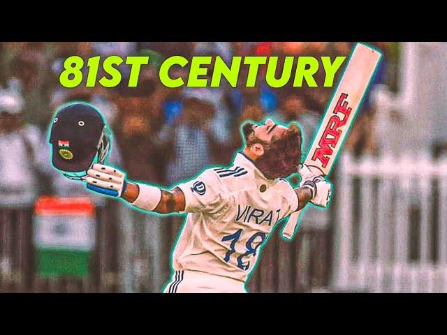 Virat Kohli 81st century edit status||Virat Kohli comeback century status|today kohli batting vs aus