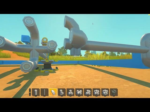 карданный вал в Scrap Mechanic