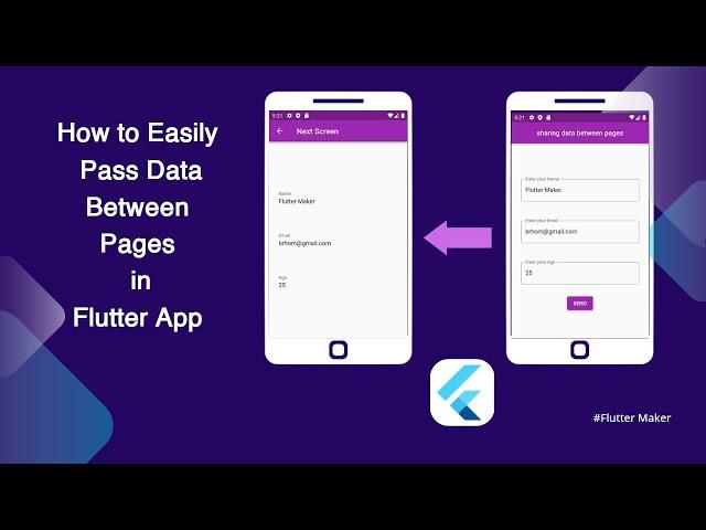 How to Easily Pass Data Between Pages in Flutter App