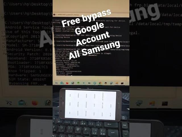 fastest free way to bypass Google account all Samsung