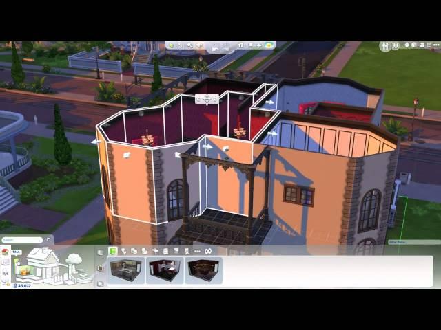 Режим строительства в The Sims 4