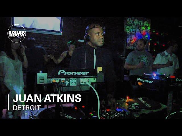 Juan Atkins Boiler Room Detroit DJ Set