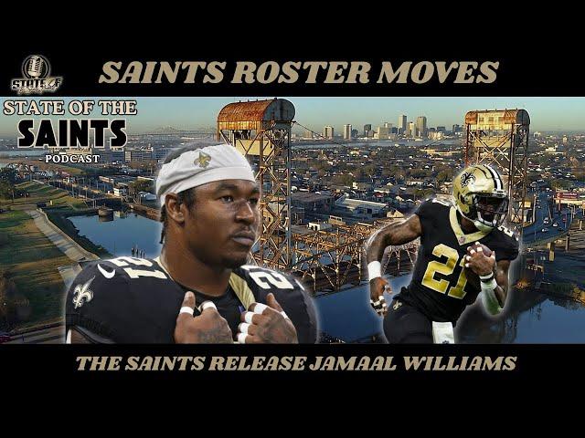 Saints Begin Roster Cuts: Jamaal Williams Released | Kellen Moore Adds Mentor to Staff