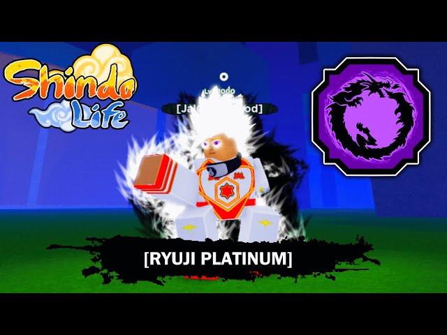 Ryuji Platinum Showcase in 2 Minutes - Shindo Life Robox