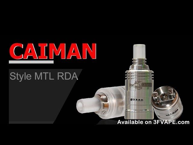 Caiman Style MTL RDA