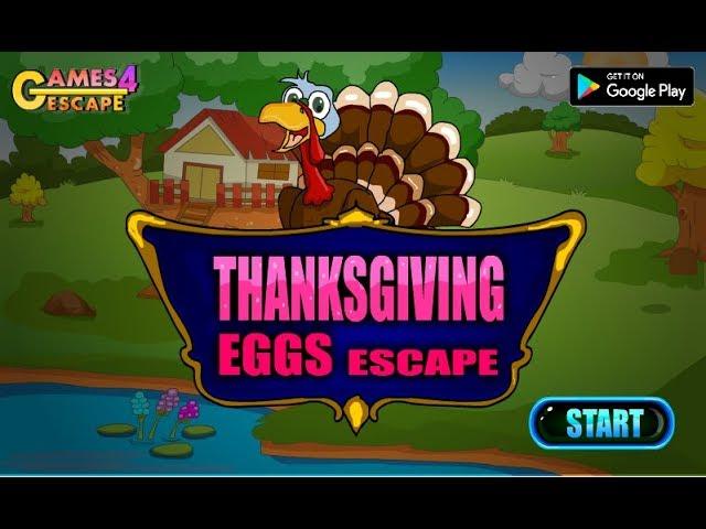 G4E Thanksgiving Eggs Escape Walkthrough [Games4Escape]